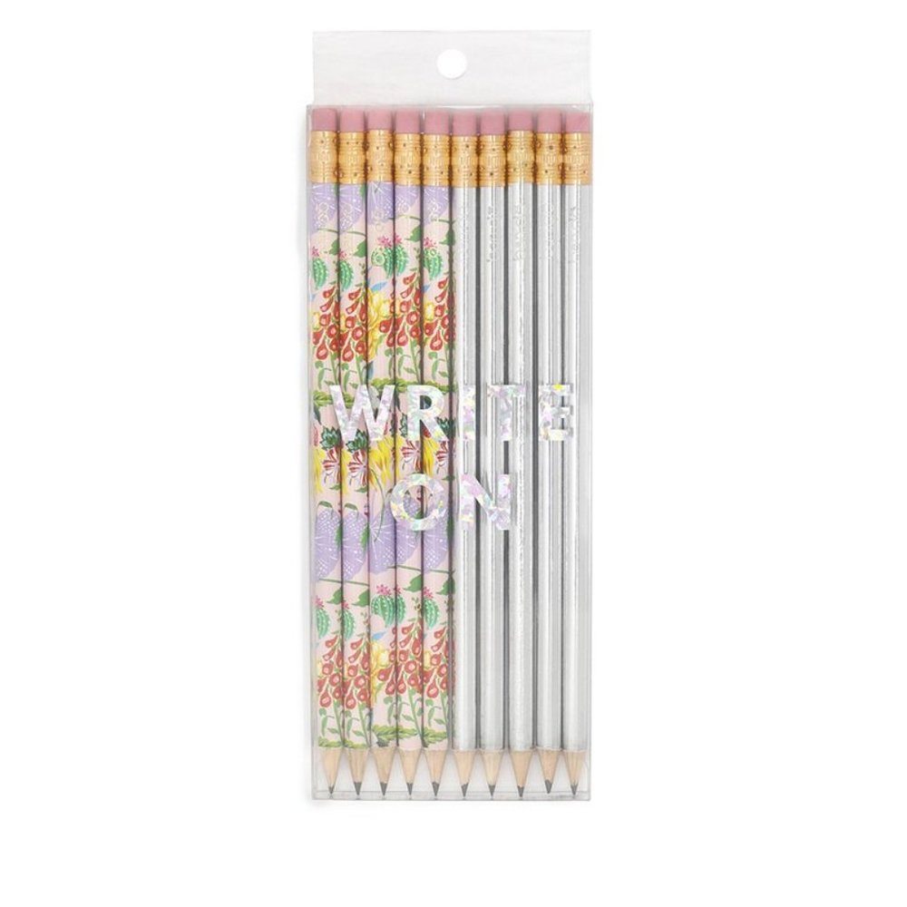 NWT BAN.DO Write on Pencil Set - Garden Party